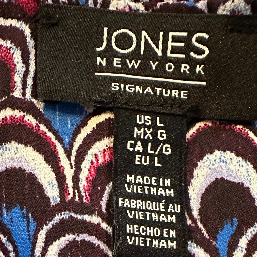 JONES NEW YORK Business Casual Tunic Top - Picture 8 of 9